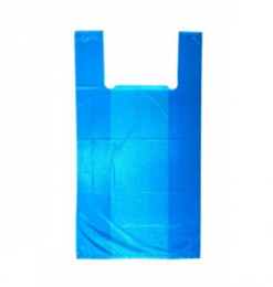 Пакет Майка 30х55см 15мкм, голубая НФ-00000942