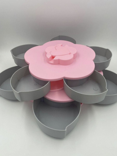 Менажница пластиковая 27х27х13см Росспласт