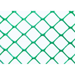 Решетка заборная пластиковая, размер рулона 1,5х20м, ячейка ромб 55х55мм, Эконом Агросетка-Юг