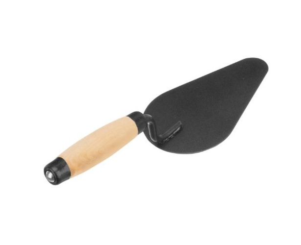 Кельма плиточника овальная деревянная усиленная ручка Сибртех 86222