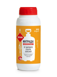 Интрада Профи 500мл флакон от широкого спектра болезней на овощных культурах и винограде Avgust