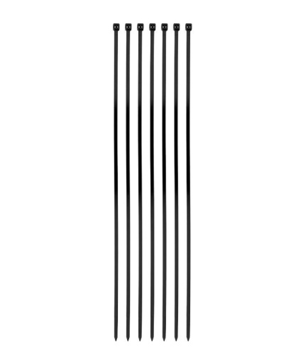 Хомуты пластиковые 300х3,6мм 100шт., черные Сибртех 45560