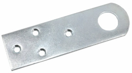 Проушина для замка 43х150х4мм прямая, комплект 2шт. Кунгур 42617