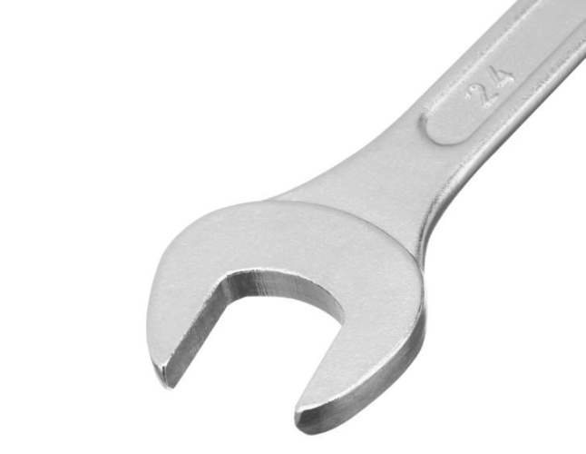 Ключ комбинированный 24х24мм хромированный Sparta 150525