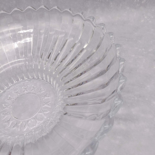 Ваза для фруктов хрустальная 320мм Радужный Дом РД80047