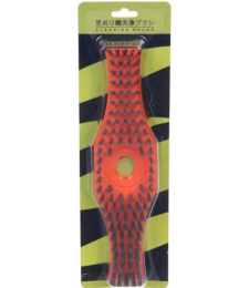 Щетка для триммера тротуарная пластиковая, нейлоновый ворс 298х79х50мм РЦ Восток 702-583