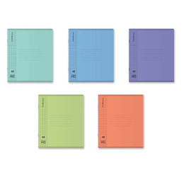 Тетрадь  48 листов ErichKrause Coverpro Matt Pulse, пластиковая обложка, Mix-Pack 64765
