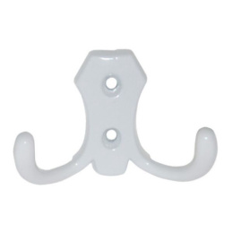 Крючок мебельный KL-56 WW (КВ 2), белый 15939