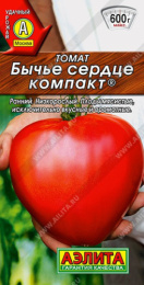 Томат Бычье сердце компакт 20шт. цветной пакет Аэлита