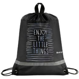 Сумка для обуви Berlingo Enjoy the Little Things, 1 отделение, вентиляционная сеточка, светоотражающая полоса SB-BP-1215