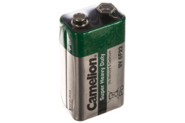 Батарейка  солевая "крона" Camelion Heavy Duty 6F22 ЭН-1663