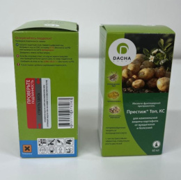 Престиж Топ, КС  60мл флакон для обработки клубней перед посадкой от вредителей и болезней Dacha Group