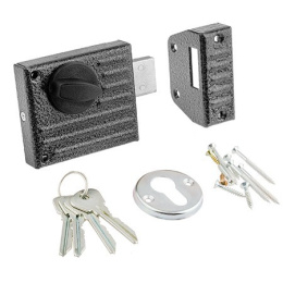 Замок накладной Зенит ЗН 1-2.1, серебро Зенит 2862