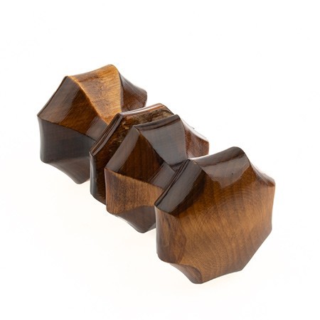 Ручка-кнопка РК ЙО-Орех, фигурная 8499