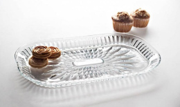 Блюдо стеклянное прямоугольное Vetro 295х180мм, в п/у Kaveh 1183