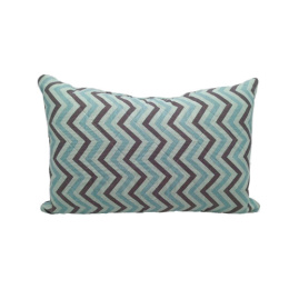 Подушка декоративная 40х60см стеганная Калейдоскоп Зигзаг 757/1 ДомВелл 