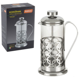 Френч-пресс 0,35л нержавеющая сталь+стекло Olimpia Mallony T046-350ML/950100