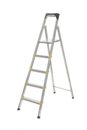 Стремянка металлическая  5 ступеней (1,08м) широкие Standart Amigo