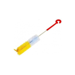 Ерш для мытья бутылок 46см пластиковая ручка, цвет в ассортименте Мирхозторг 2620