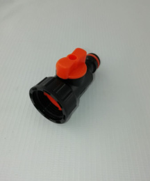 Адаптер внешний 3/4" с краном быстросъемный 1009