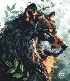 Тетрадь  48 листов линейка Дикий мир С2549-109