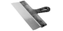 Шпатель нержавеющий 350мм пластиковая ручка, фасадный Зубр 10077-35