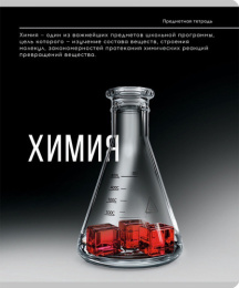 Тетрадь  48 листов П Химия Самоцвет 48-9922