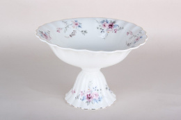 Ваза фарфоровая на ножке 250мм Коралл GC60-16-2406