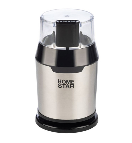 Кофемолка электрическая 200Вт, HS-2036, вместимость 50г, черный HomeStar 105768