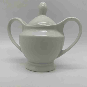 Сахарница фарфоровая 300мл белый Радужный Дом РД74886