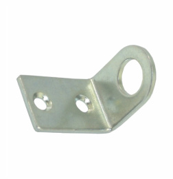 Проушина для замка 18х50мм угловая, комплект 2шт. Кунгур 24156