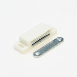 Магнит мебельный 60мм KL-32 WW, белый 41008