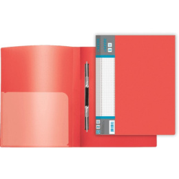 Папка с пружинным зажимом Devente Daily, 700мкм, красная 3111705