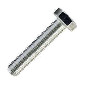 Болт шестигранный DIN 933 12х1,75х130 оц. 933-12130