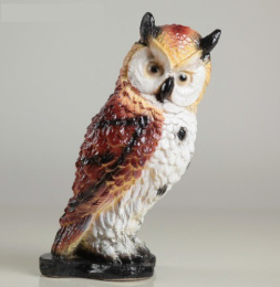 Копилка гипсовая Филин малый 25х17см Гарденвилл 283