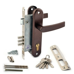 Замок врезной 78104-ЗВ4-3/85, медь 12669