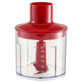 Блендер погружной с измельчителем 1000Вт, "Турбо", красный Delta DL-7064B