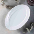 Блюдо фарфоровое овальное 300мм, белый Радужный Дом РД75340