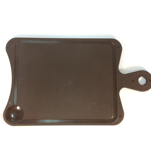 Доска разделочная пластиковая 336х198мм с ручкой БЗПИ 321588