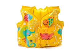 Жилет для плавания надувной 41х30см Рыбки, от 3 до 5 лет Intex 59661NP