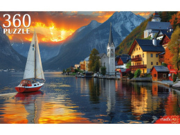 Пазлы  360 элементов Вечерний город у воды Ф360-0186