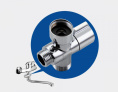 Переключатель Frap FBBB-2 (дивертор-кран-букса) Frap 35223
