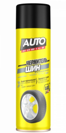 Чернитель шин 440мл 615см3 Auto Mobile 65-205