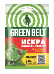 Искра Двойной Эффект 10г таблетки для борьбы с насекомыми вредителями в садах и огородах Грин Бэлт 01-421/01-755