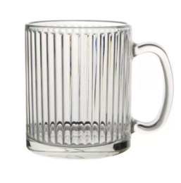Кружка стеклянная 320мл Вертикаль ОСЗ 23с2354