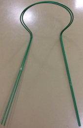 Кустодержатель металлический 2 полукруга h-110см d-60см LDN