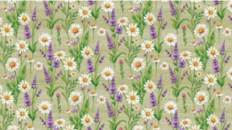 Клеенка столовая на тканевой основе ТВ 1,30х25м светло-зеленый Колорит 660/19