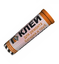 Клей (холодная сварка) для батарей и труб 55г, в тубе Mastix МС 0105