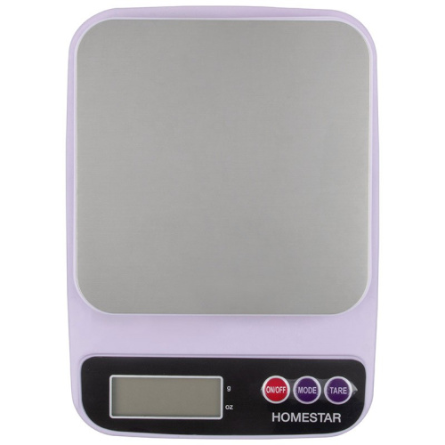 Весы кухонные электронные до  5кг, HS-3014, пластиковые HomeStar 109082