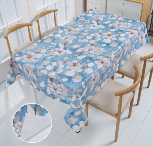 Клеенка столовая на нетканой основе 1,37х20м Grace D81565-2